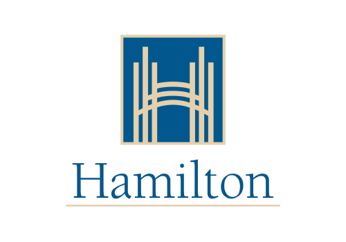 A logo of the city of hamilton.