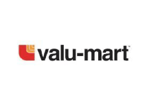 A green background with the valu-mart logo.
